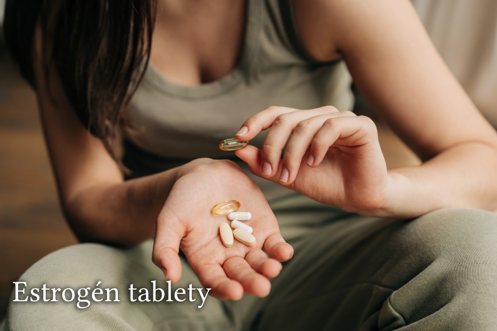 estrogén v tabletách